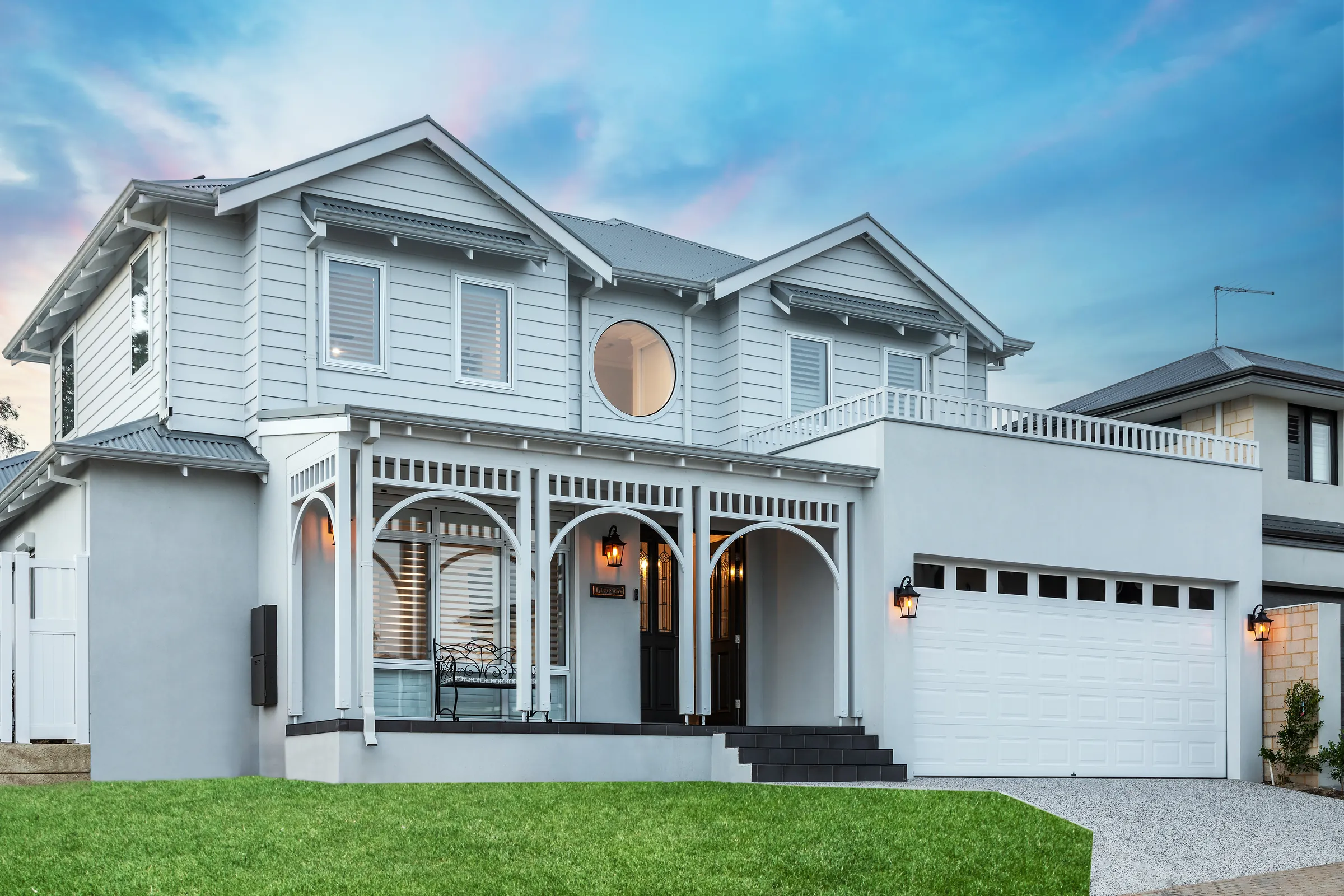 Duncraig Residence, front elevation